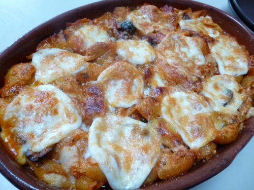 pates,mozzarella,origan