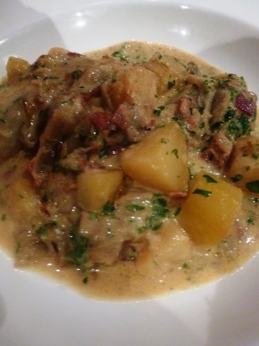 chicons,shropshire,jambon de bayonne,creme epaisse,macis