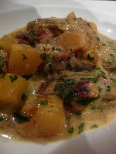 chicons,shropshire,jambon de bayonne,creme epaisse,macis