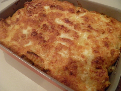 ¨pâtes,festonati,haché porc-boeuf,courgette,tomates,origan,câpres,anchois,paprika,ricotta,mozzarella,gruyère,parmesan,tomates confites,poivron rouge