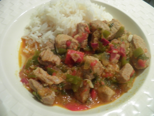 veau,epaule de veau,piment d'espelette,piquillos,piments verts doux des landes,graisse de canard,bouillon de veau,vin blanc,magret de canard sèché,jambond de bayonne,vinaigre de cidre