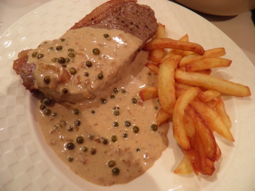 Boeuf, Steak, Echalote, Poivre Vert, Cognac, Crème Liquide