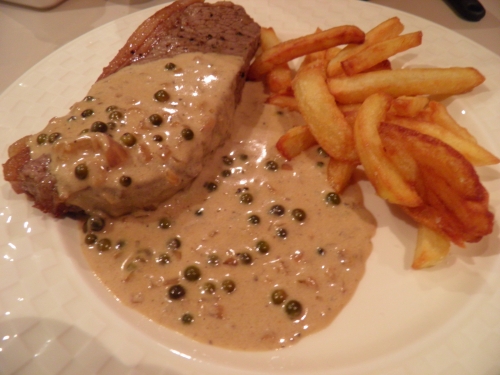 Boeuf, Steak, Echalote, Poivre Vert, Cognac, Crème Liquide