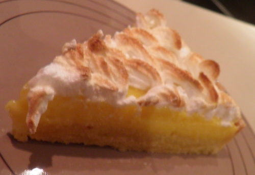 farine,maïzena,amandes,sucre vanillé,oeufs,citron,gélatine,zestes de citron,meringue italienne