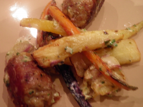 panais,choux rave,carottes,origan,haché porc-veau,jambon d'ardenne,mascarpone,ail,persil