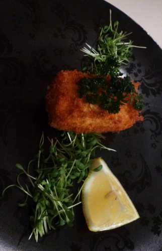 gruyère,vieux amsterdam,comté,parmesan,oeufs,citron,muscade,beurre,farine,lait,gélatine,panko,chapelure,cressonette,persil