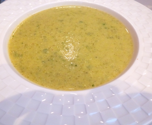 Courgettes, Paprika, Curry, Moutarde, Menthe, Persil, Ciboulette, Bouillon de Volaille, Fromage frais Madame Loïck nature, Fromage frais madame Loïck fines herbes ail 