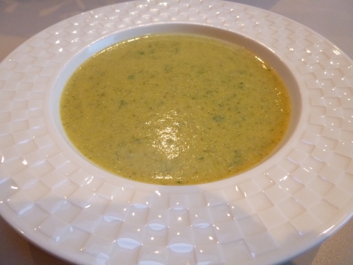 Courgettes, Paprika, Curry, Moutarde, Menthe, Persil, Ciboulette, Bouillon de Volaille, Fromage frais Madame Loïck nature, Fromage frais madame Loïck fines herbes ail 