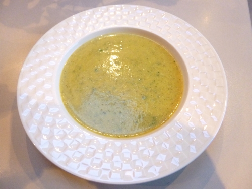 Courgettes, Paprika, Curry, Moutarde, Menthe, Persil, Ciboulette, Bouillon de Volaille, Fromage frais Madame Loïck nature, Fromage frais madame Loïck fines herbes ail 