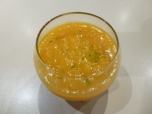 mangues,cassonade,citron,menthe