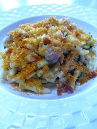 trofie,fregola sardes,poutargue,coques,céleri vert,vin blanc,ciboulette,fenouil,huile d'olive,oeufs,citron