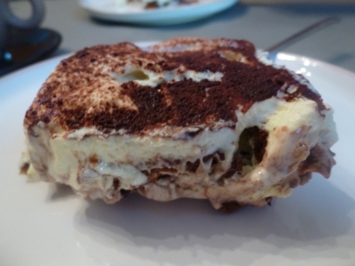 Oeufs, Mascarpone, Sucre, Sucre Glace, Chocolat en poudre, Chocolat noir, Lait, Spéculoos, 