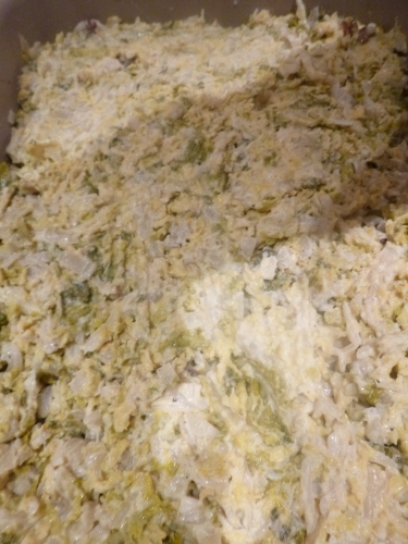 boudin noir,pommes de terre,oignons,ail,chou vert frisé,vinaigre de vin blanc,crème liquide,beurre,muscade